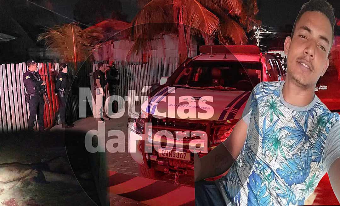 Dupla assassina jovem com vários disparos no tórax e rosto na capital