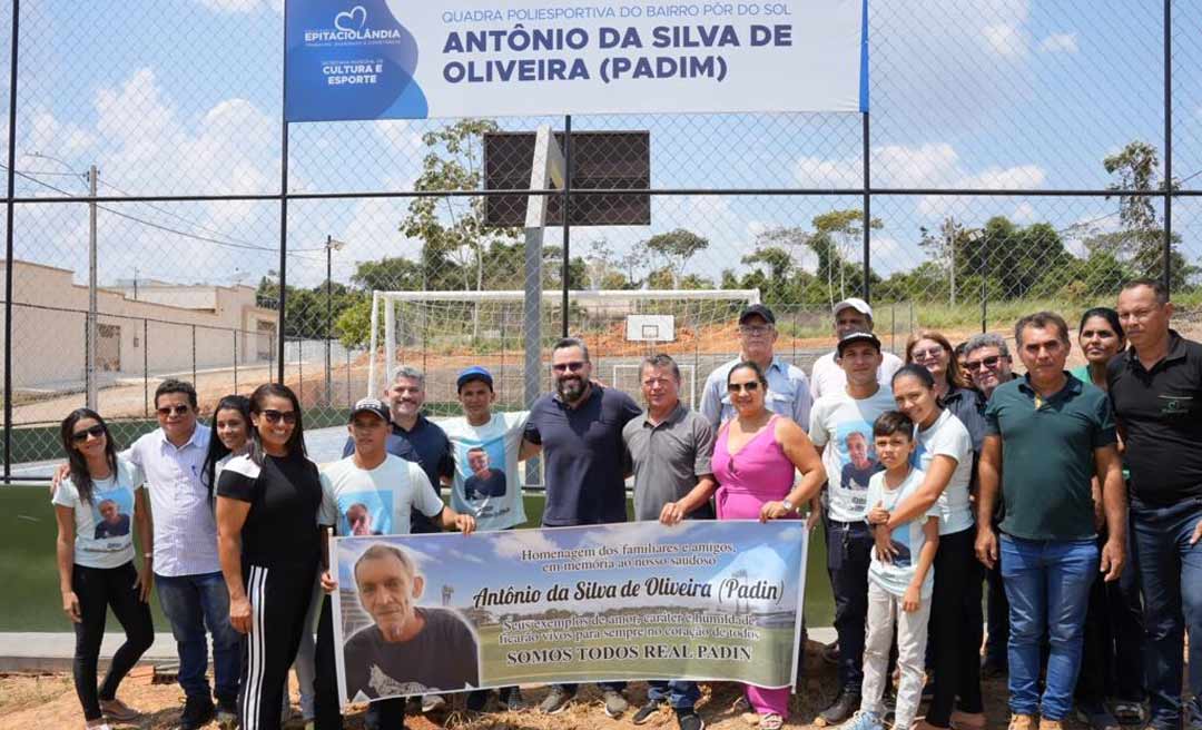 Com emenda de Alan Rick, Epitaciolândia ganha novo espaço de lazer