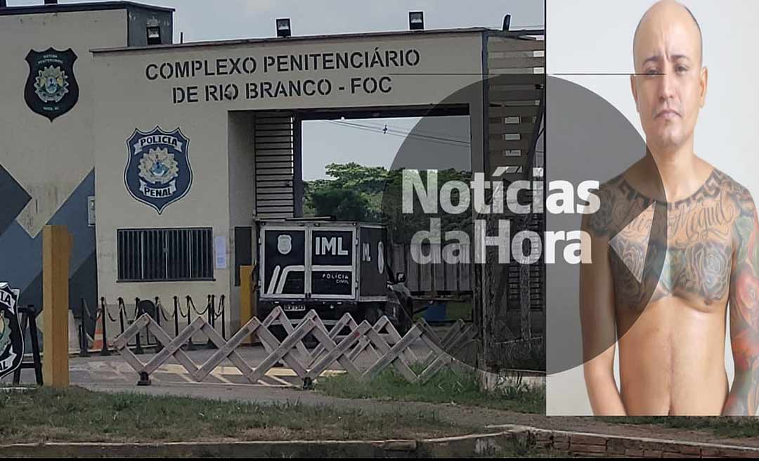 Detento é assassinado durante saída para o banho de sol no Francisco D’Oliveira Conde