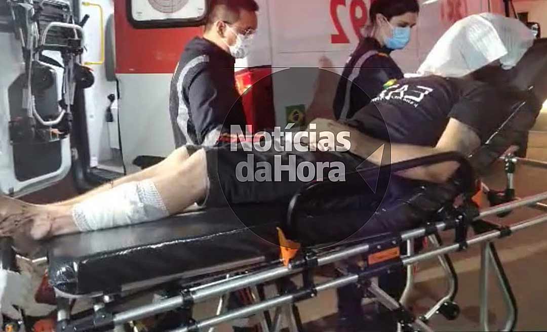 Homem tem casa invadida e é brutalmente agredido e alvejado com tiro em Rio Branco