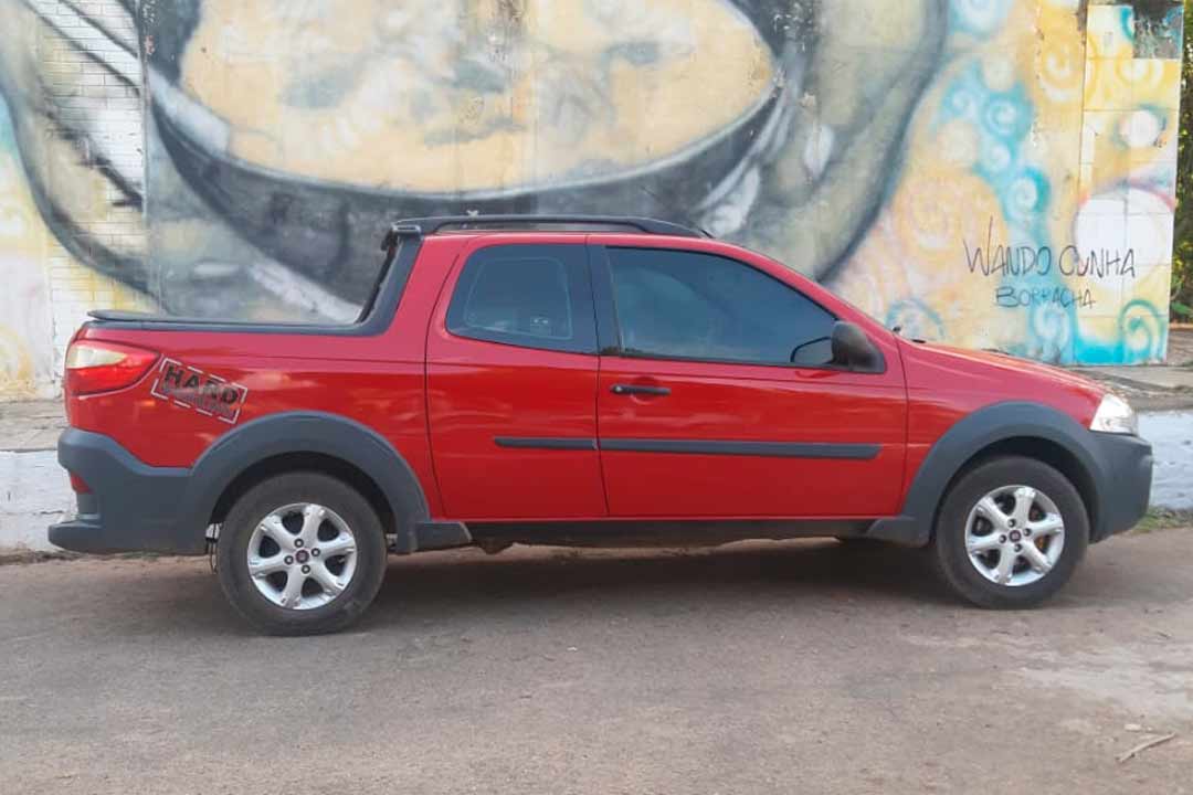 Fiat Strada roubada em Rio Branco é recuperado pela Polícia Militar na cidade de Brasileia