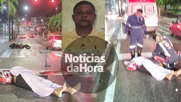 Motociclista morre após colisão com carro na Avenida Ceará; motorista foge sem prestar socorro