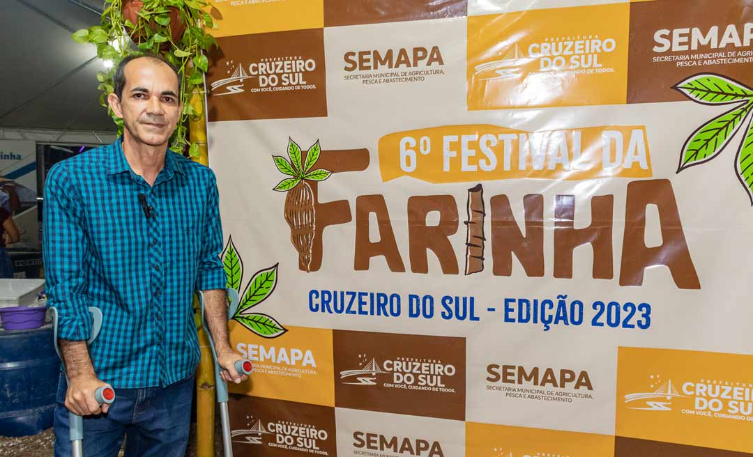 Na última noite da Expoacre Juruá, prefeito Zequinha Lima anuncia 6° Festival da Farinha 