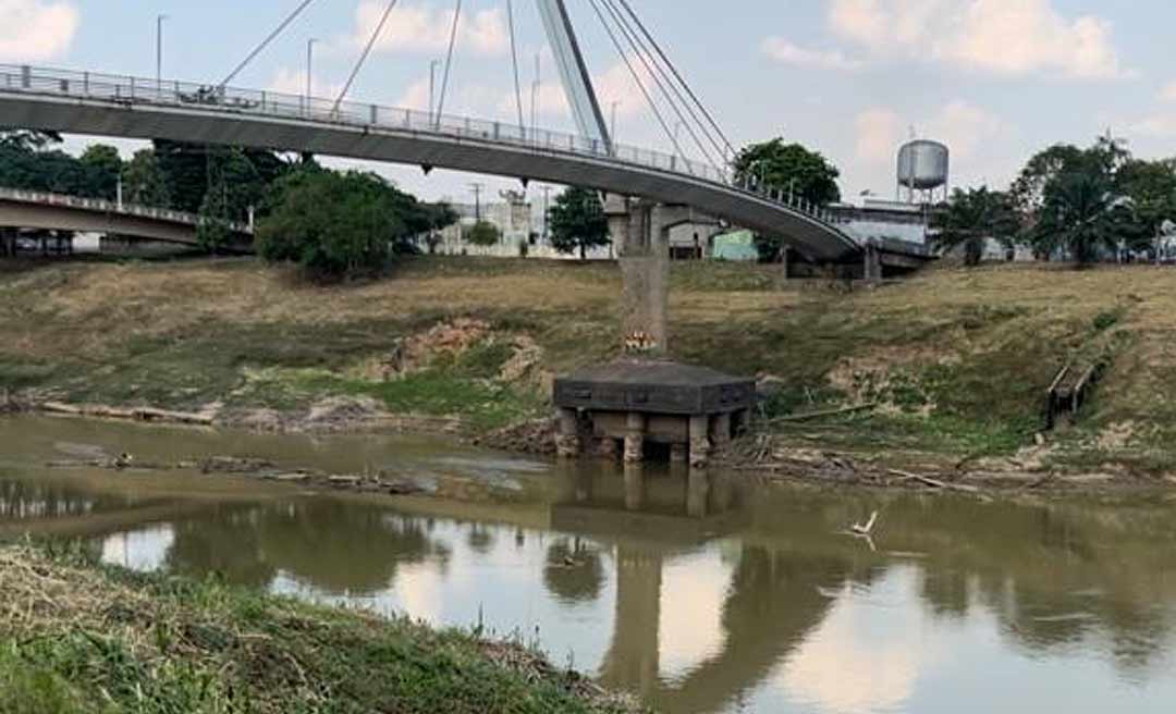 Rio Acre baixa 10 centímetros em dois dias e marca 1,58 metro