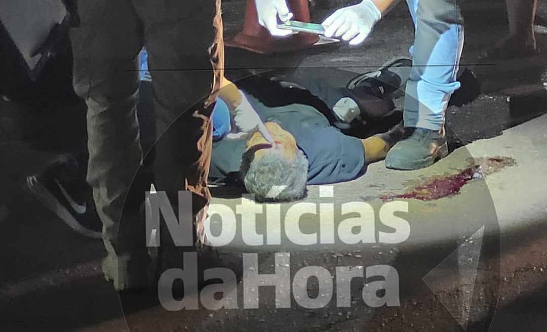 Marceneiro perde a vida ao ser atropelado ao tentar atravessar a BR-364 na faixa de pedestre