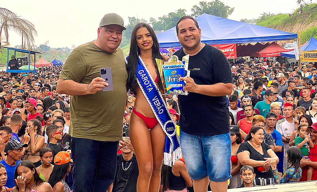 Festival da Carnaubeira na Praia do Amarilho promovido pela Prefeitura de Sena Madureira é sucesso de público