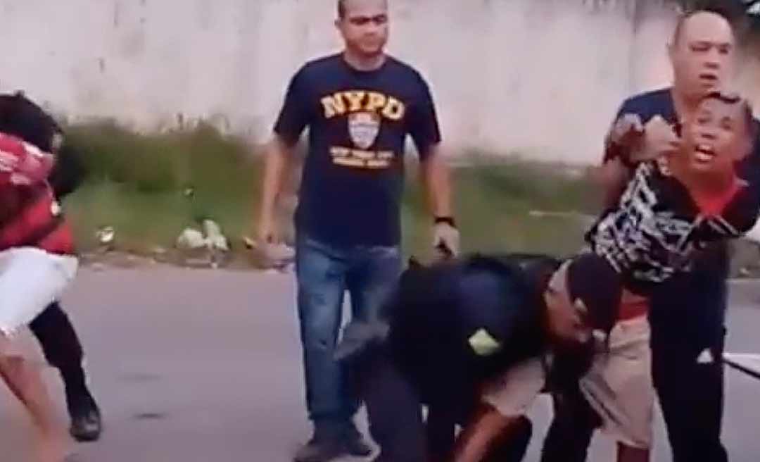 Homens xingaram policiais e jogaram lata de cerveja em viatura em Rio Branco, diz PM