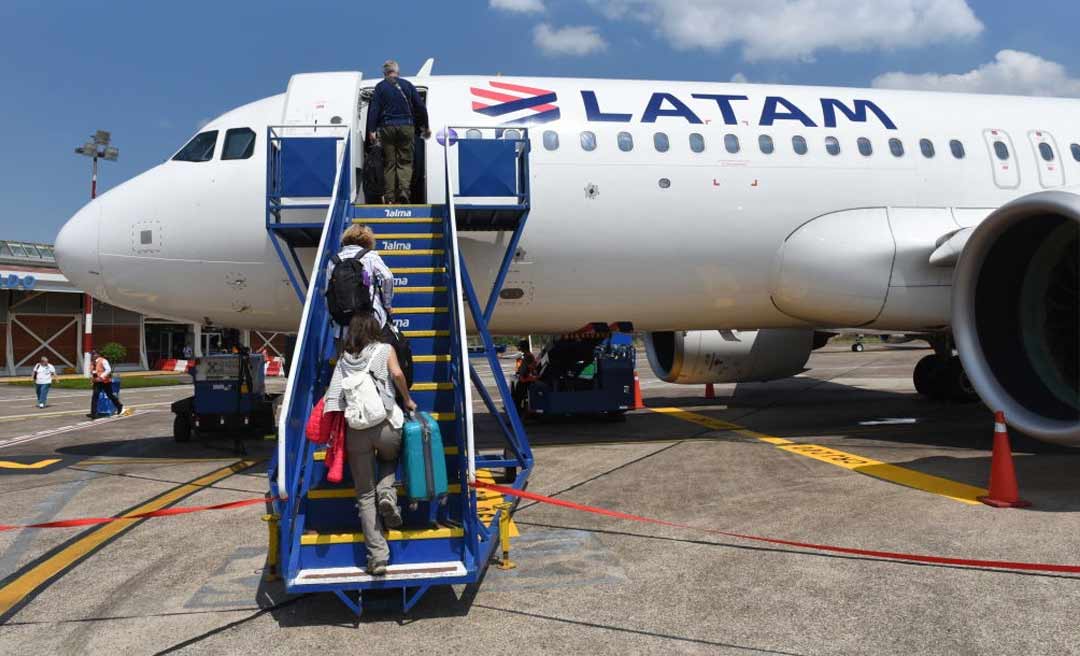 Latam irá retomar os voos diurnos entre Rio Branco e Brasília no final de outubro, informa Gladson