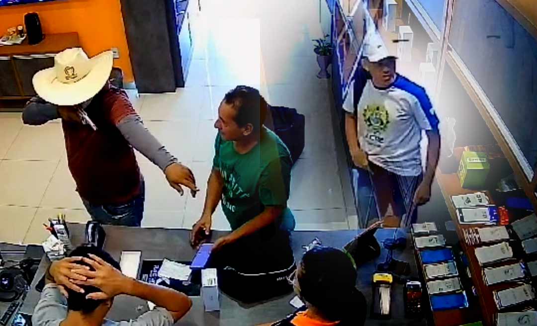 A CASA CAIU - ‘Cowboy mascarado’ e ‘estudante do crime’ são presos horas após roubo a loja de celulares, em Rio Branco