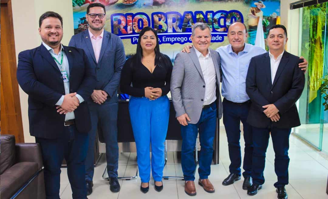 Prefeito de Rio Branco recebe visita de Superintendente da Suframa para estreitar laços de parceria