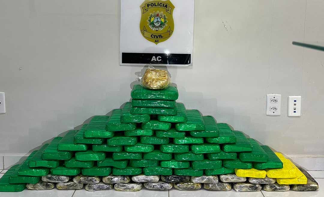 Polícia apreende quase 80 quilos de cocaína durante abordagem a caminhão