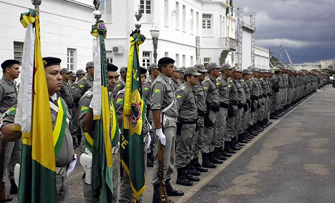 Policiais militares do Acre podem ter salários estabelecidos por lei federal, caso Congresso aprove PL