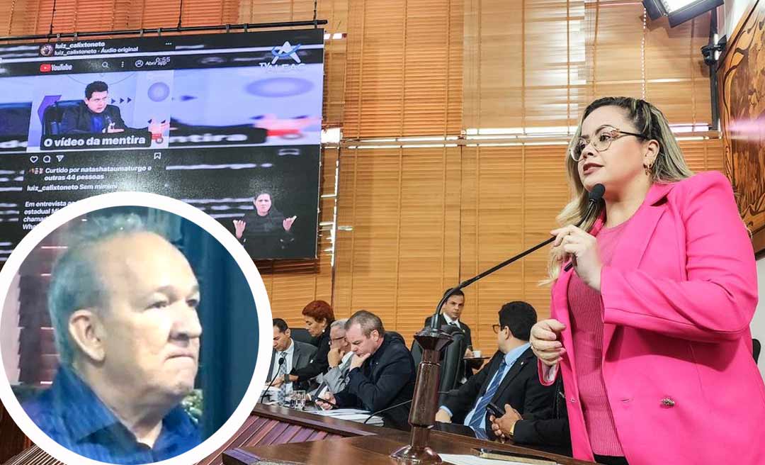 Contenda entre Michelle Melo e Calixto volta a pautar Aleac; "Estou usando a tribuna para defender a minha honra"