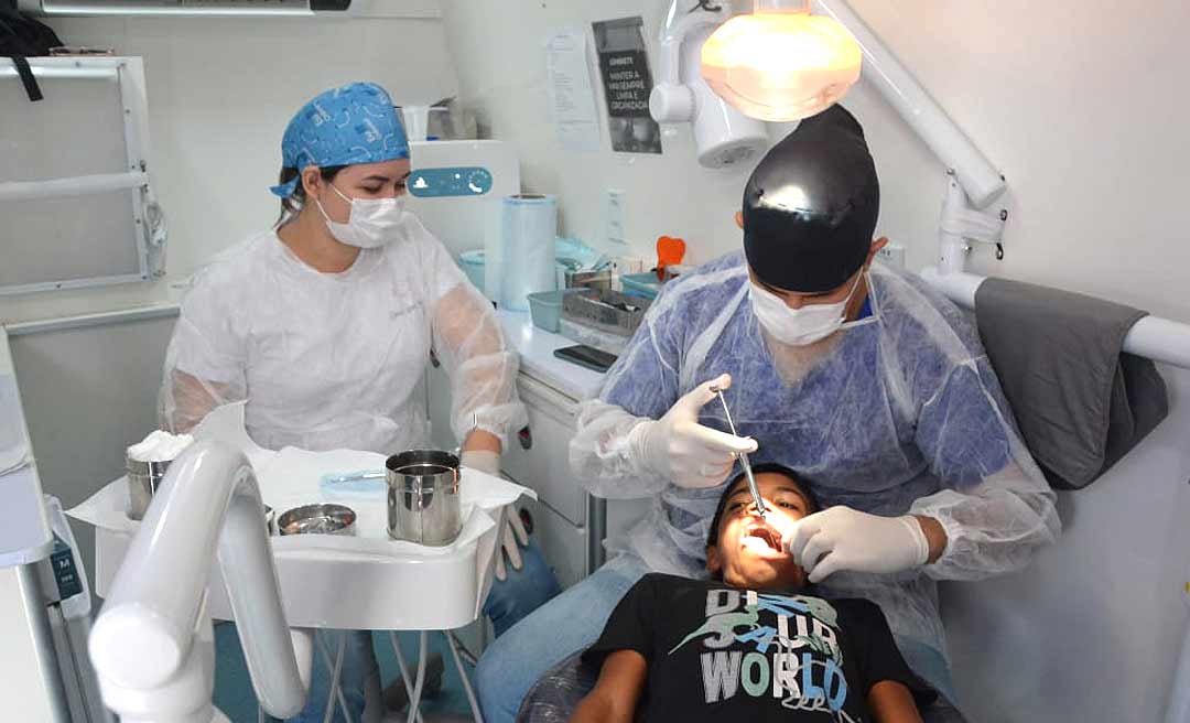 Programa Produzindo Sorriso da prefeitura de Rio Branco atende moradores do bairro Santa Helena