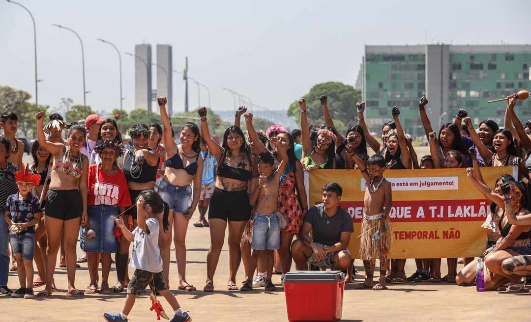 Maioria dos ministro do Supremo Tribunal Federal vota contra tese sobre marco temporal