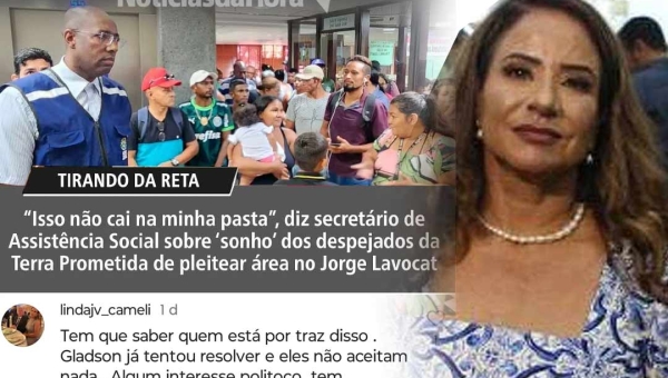 “Tem que saber quem está por traz disso. Algum interesse político tem”, diz dona Linda Cameli, mãe de Gladson, sobre manifestações das famílias da Terra Prometida