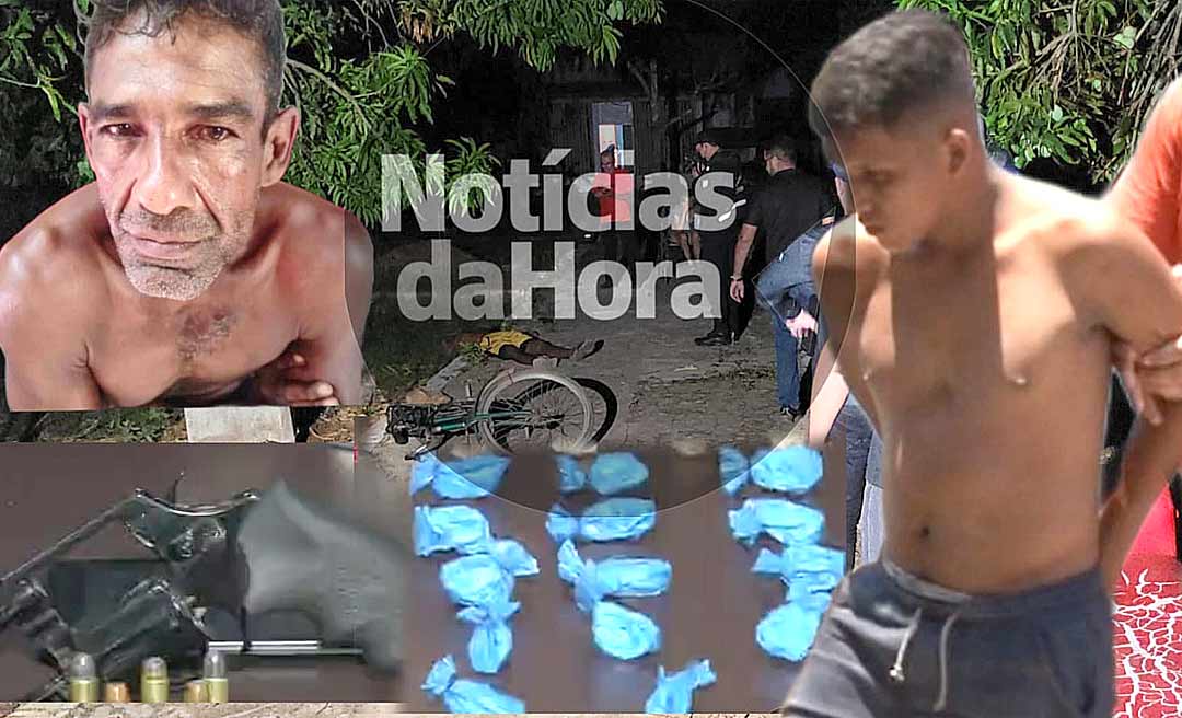 Bandido que matou dependente químico no Bom Jesus já está no xadrez; homem foi morto por roubar em área de facção e dívidas com o tráfico