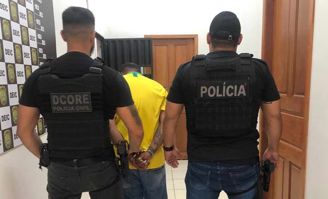 Homem condenado a dez anos de prisão pelo crime de roubo é preso pela Polícia Civil