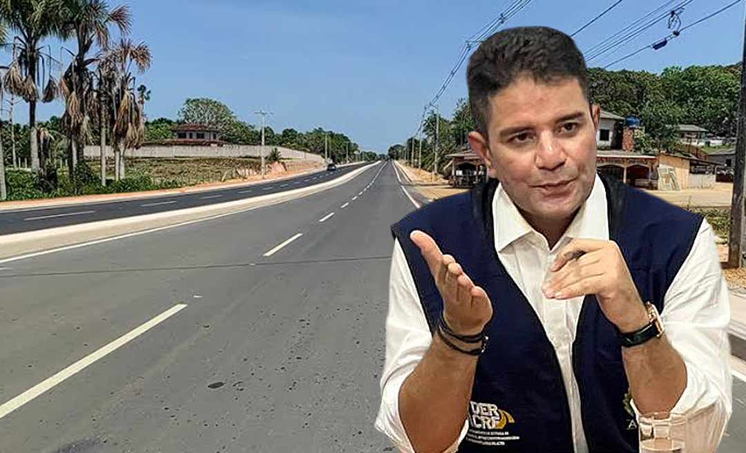 Em Cruzeiro do Sul, Gladson assina retomada das obras da Estrada do Aeroporto; serviços estavam suspensos pela Ptolomeu