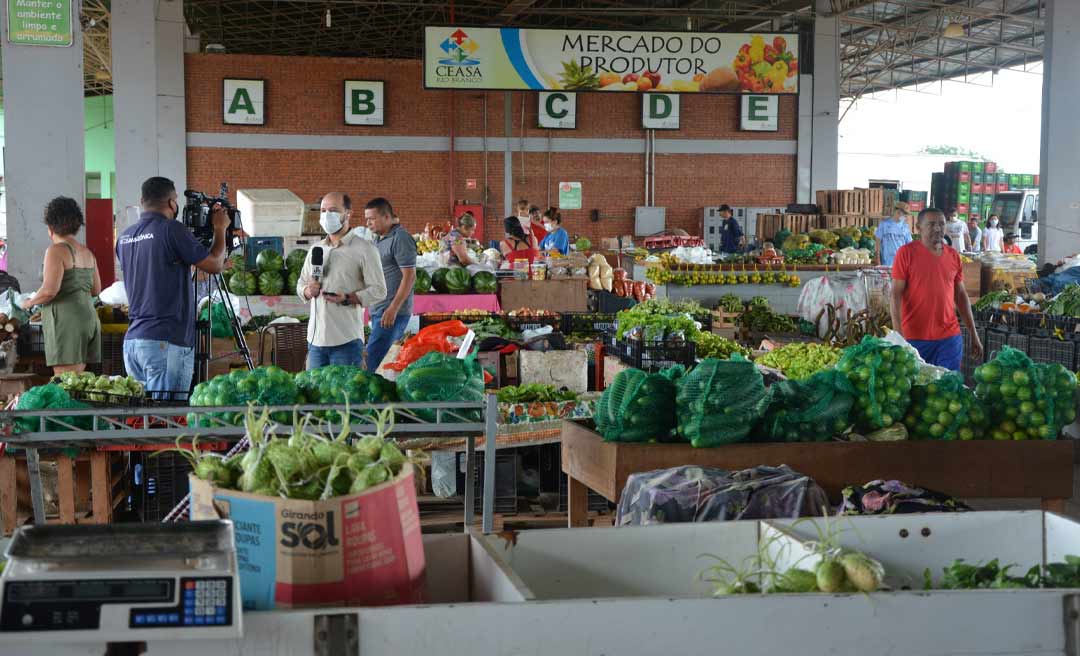 Hortaliças lideram queda de preço na Ceasa de Rio Branco em agosto, diz pesquisa Conab