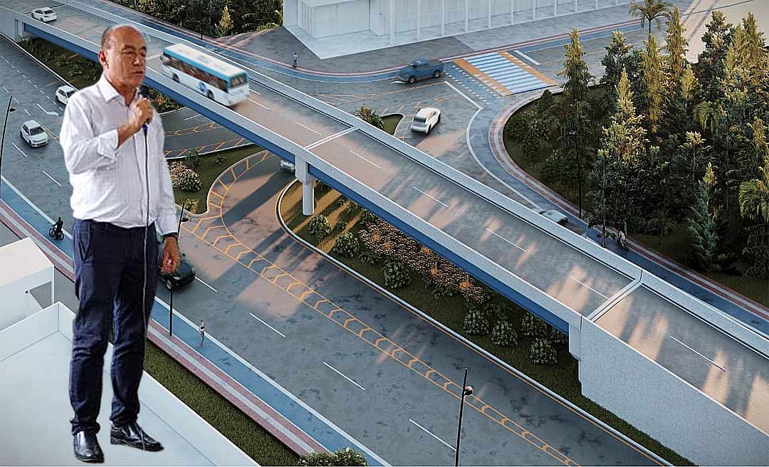 Bocalom lança ordem de serviço para construção de viaduto orçado em mais  de R$ 15 milhões