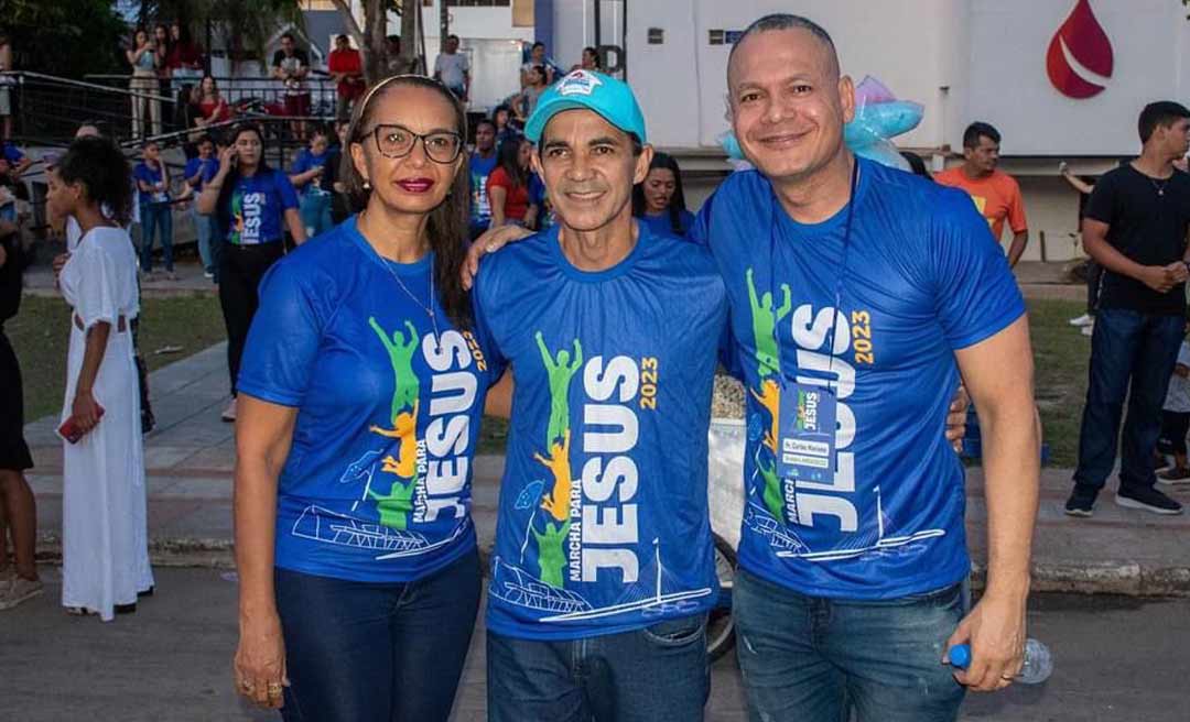 Zequinha Lima reforça importância da Marcha para Jesus: “A igreja tem papel fundamental na nossa cidade”