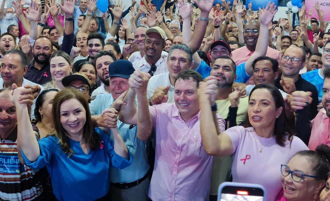 "Estamos todos juntos e vamos levar o Alysson à prefeitura de Rio Branco", diz Nicolau Júnior em evento do PP