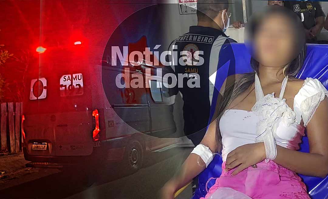 Adolescente de 16 anos é ferida com disparo de arma de fogo na axila e vai parar no Pronto-Socorro