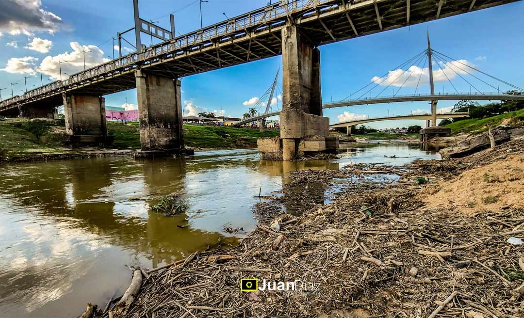 Seca severa em Rio Branco faz saúde municipal entrar em alerta e suspender férias e afastamentos de servidores