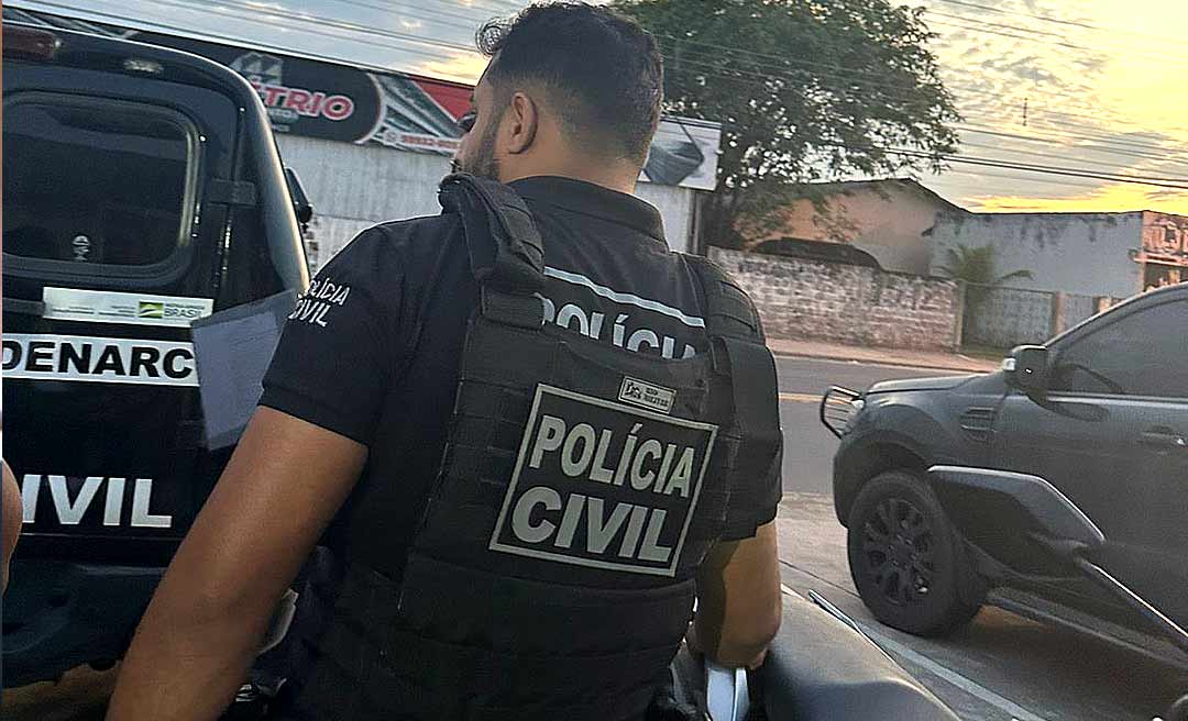 Operação policial revela existência de uma rede de tráfico de drogas atuando em Cruzeiro do Sul