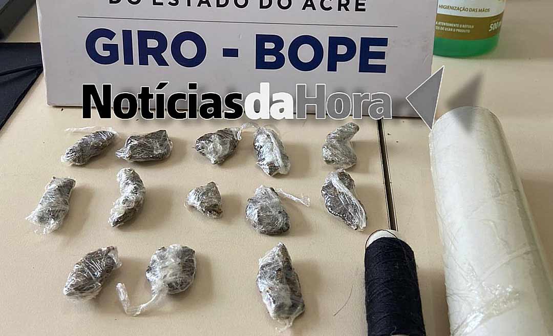 Durante ronda polícial, homem é preso portando drogas no Cidade do Povo