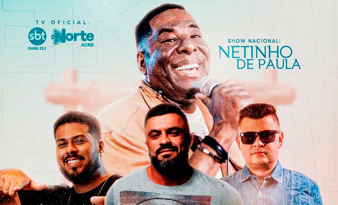 Cantor Netinho de Paula se apresenta domingo na República Gourmet Gastrobar