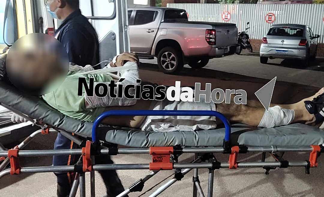 Homem suspeito de furtos é brutalmente espancado e vai parar no Pronto socorro de Rio Branco