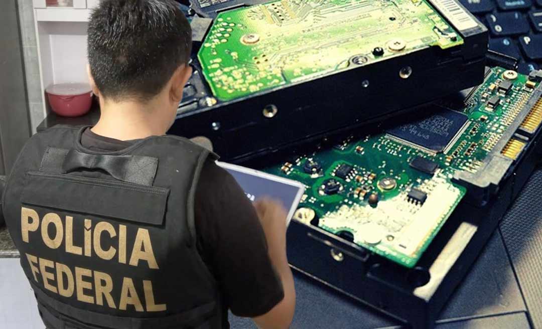 Em Rio Branco, PF apreende computadores de homem suspeito de compartilhar pornografia infantil