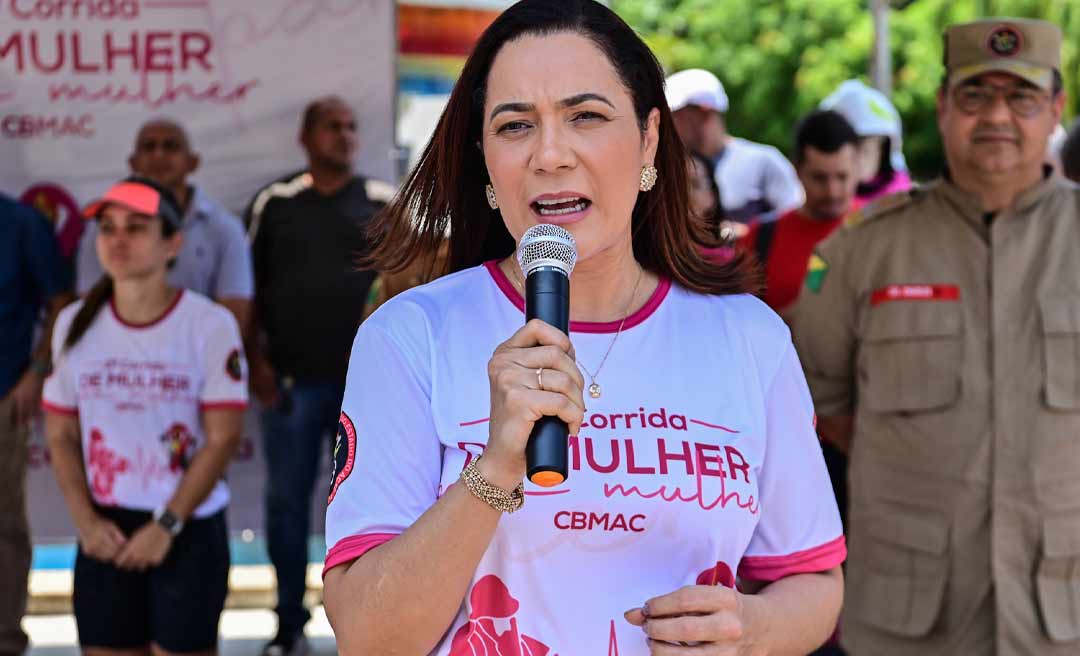 Para promover o mês de prevenção ao câncer de mama, Corpo de Bombeiros do Acre realiza 2ª Corrida de Mulher para Mulher