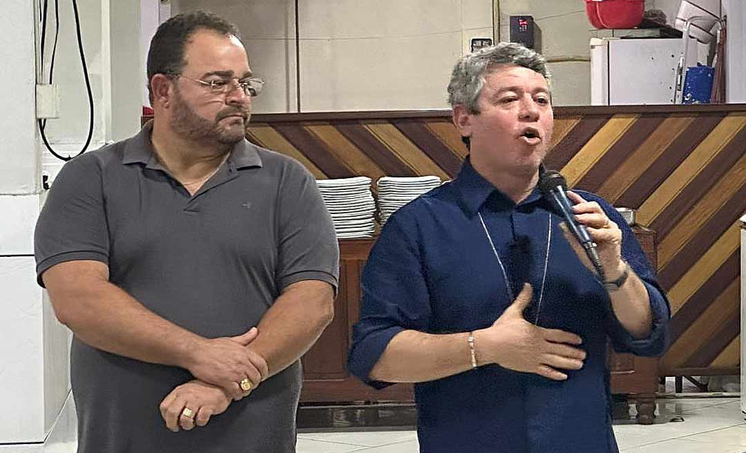 Em jantar com empresários, Gean Barros anuncia o irmão, Frank Barros, como seu representante político em Boca do Acre