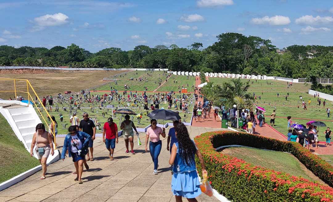 Cerca de 25 mil pessoas podem visitar cemitério neste Dia de Finados no Morada da Paz