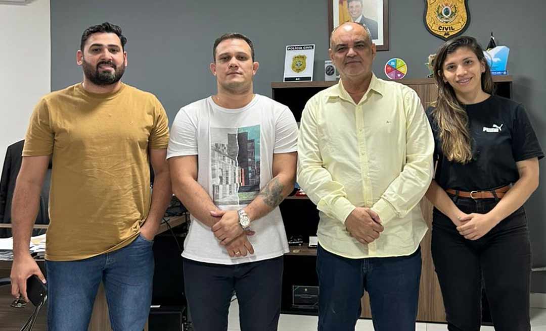 Delegado-Geral da Polícia Civil se reúne com sindicato dos Policiais Civis para discutir melhorias na categoria