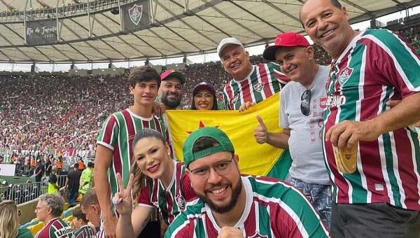 Tricolor fanático, Petecão vai ao Maracanã assistir Fluminense e Boca Juniors