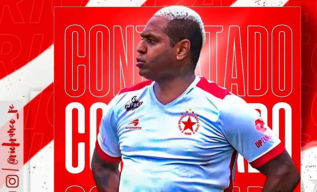 Atacante Jobson, ex-Botafogo, é anunciado pelo Rio Branco-AC