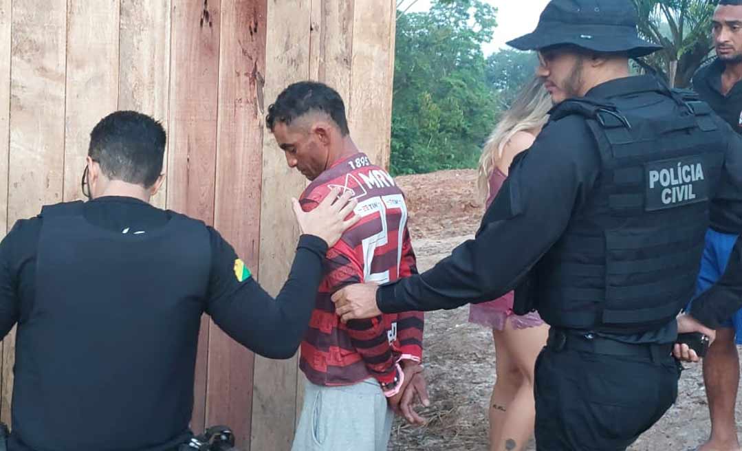 Em Rodrigues Alves, Polícia Civil prende homem que matou mulher a golpes de terçado em menos de 24 horas