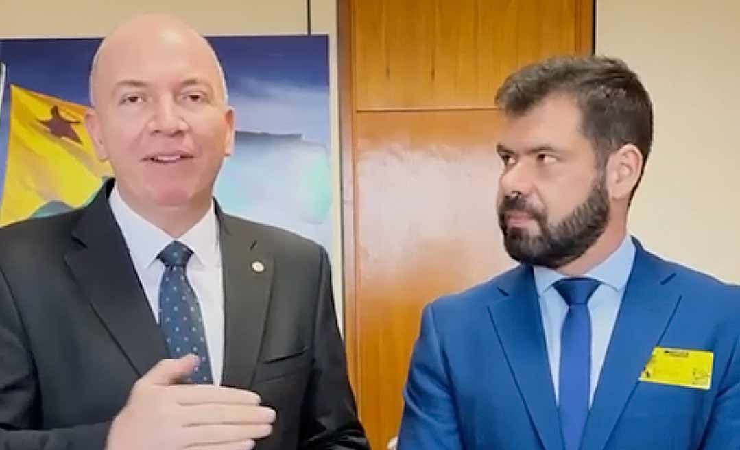 Gerlen Diniz recebe Pedro Pascoal e assegura emendas para compra de mamógrafo e oferta de serviço de hemodiálise em Sena Madureira