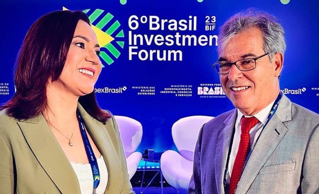 Jorge Viana recebe Mailza em Brasília e diz que Acre tem capacidade de exportar 100 milhões de dólares por ano