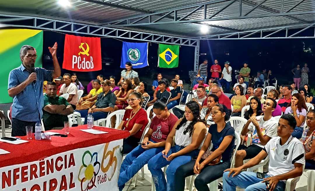 “O PCdoB ocupa, em definitivo, a liderança da esquerda no Bujari”, resume Edvaldo sobre Conferência Municipal com filiações de importantes lideranças