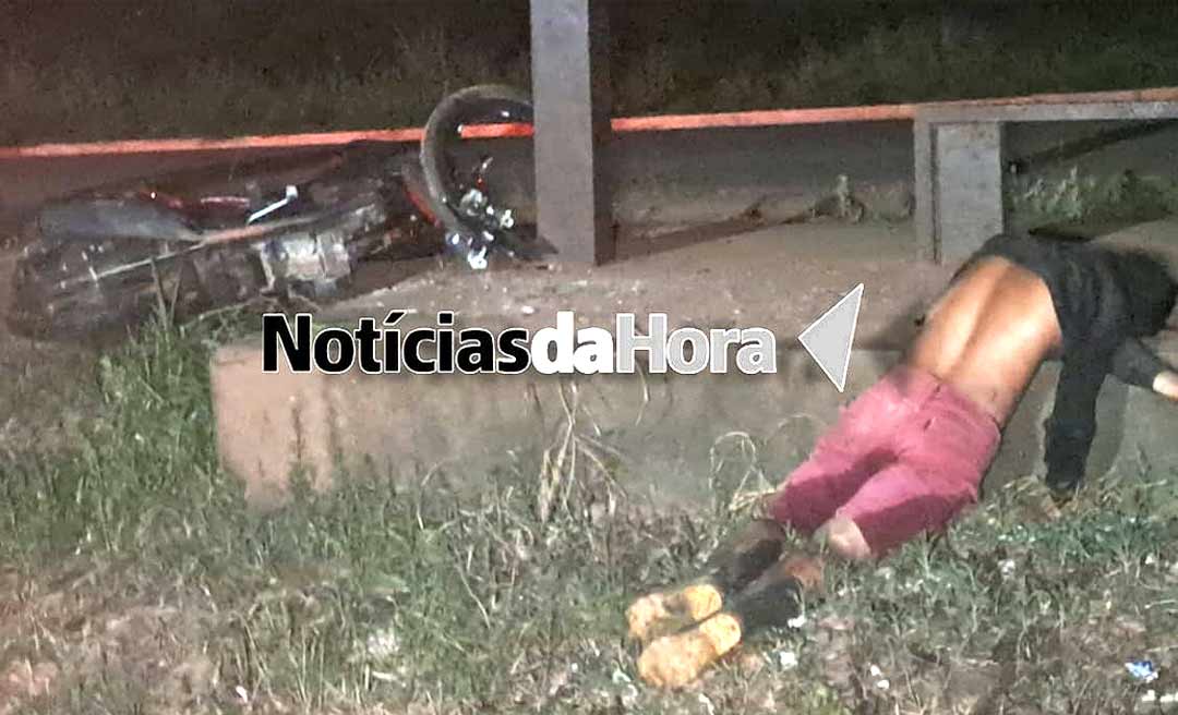 Motociclista perde a vida após furar bloqueio do Exército, próximo a Santa Cecília