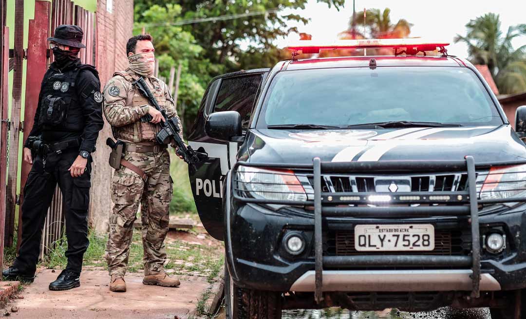Operação Deleri da Polícia Civil prende 55 pessoas em cinco municípios do Acre e em Goiânia