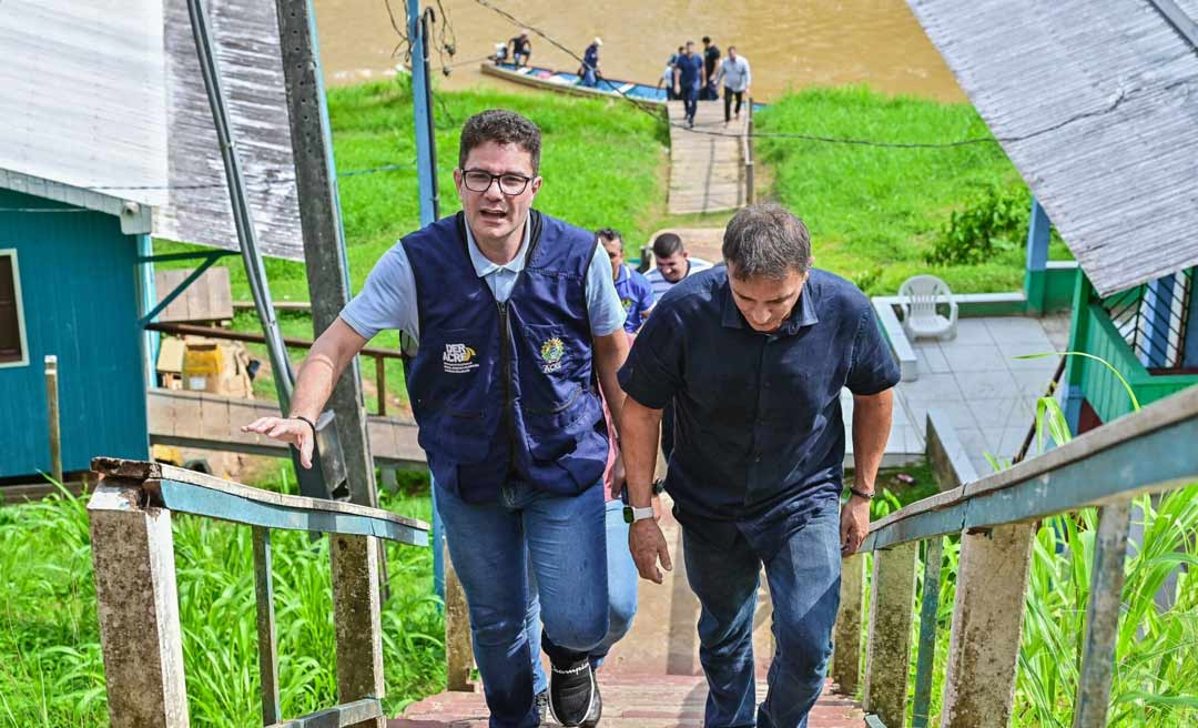 Gladson anuncia início da construção da Passarela sobre o Rio Amônia, em Marechal Thaumaturgo