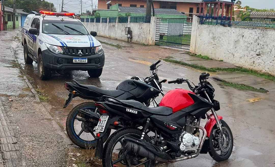 Polícia Militar prende indivíduo que furtou duas motocicletas