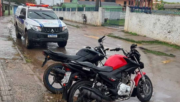 Polícia Militar prende indivíduo que furtou duas motocicletas