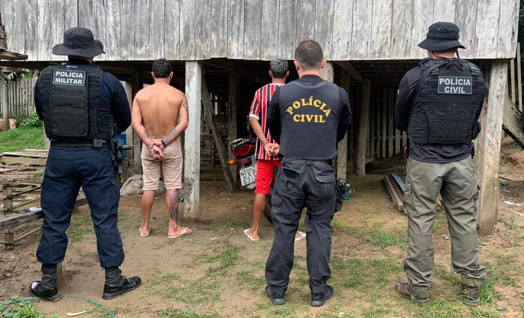 Polícia Civil realiza operação contra o tráfico e crimes sexuais em Marechal Thaumaturgo